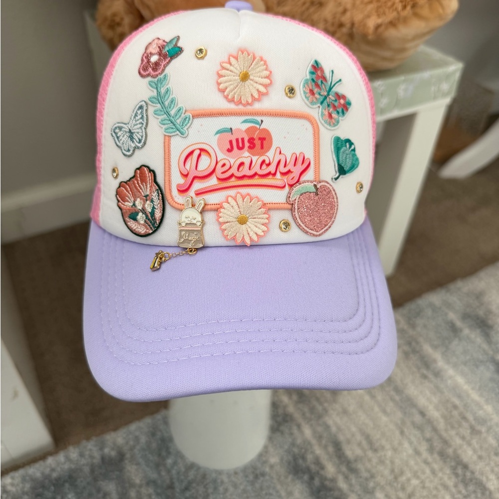 Just Peachy trucker hat